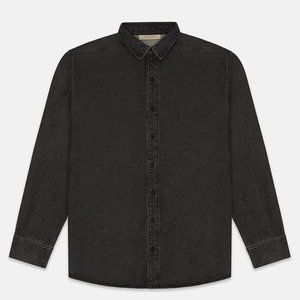 FOG Essentials | Kids Black Denim Shirt Unisex NWT
